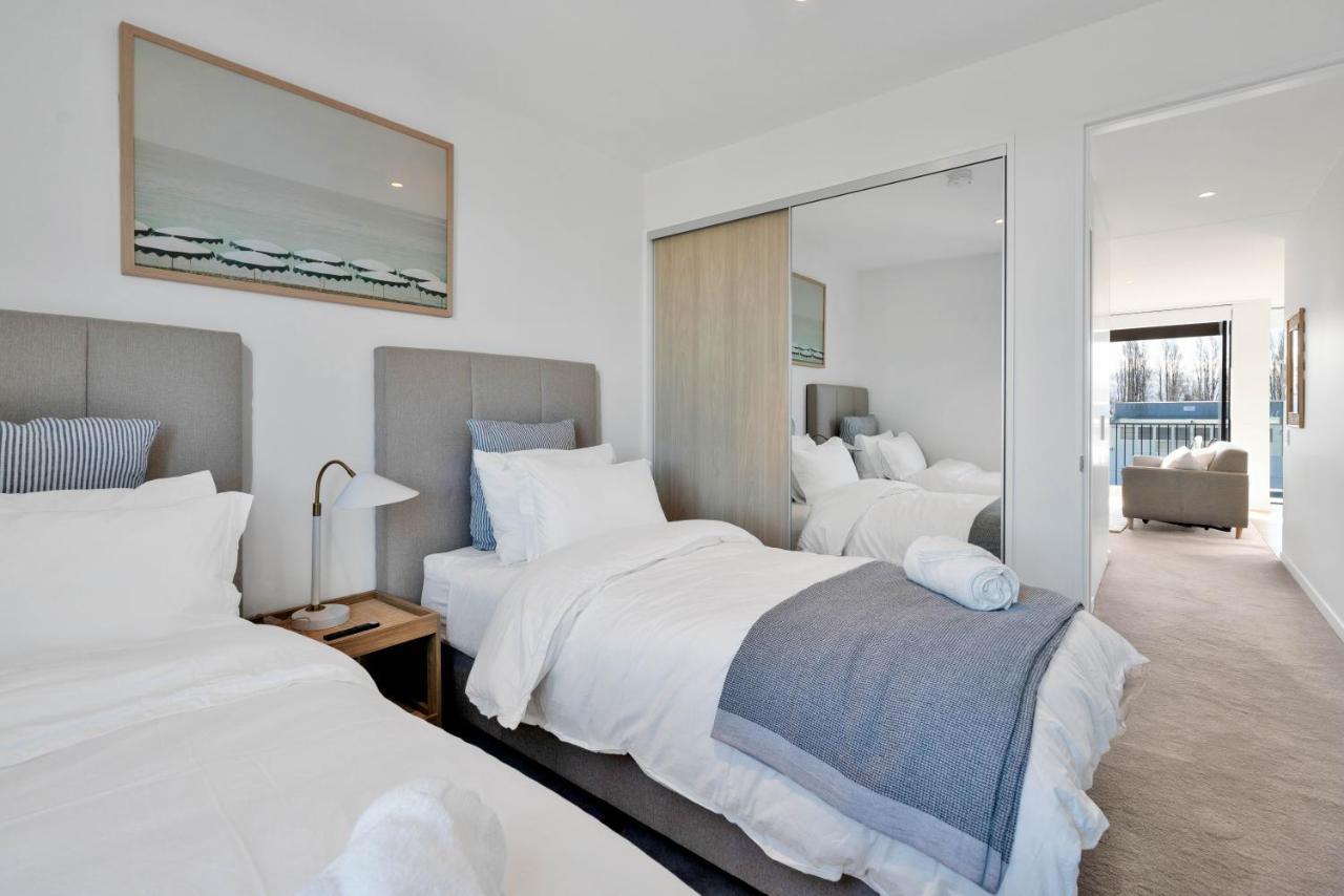 Top Floor Luxury City Central W Sunny Balcony Christchurch Bagian luar foto