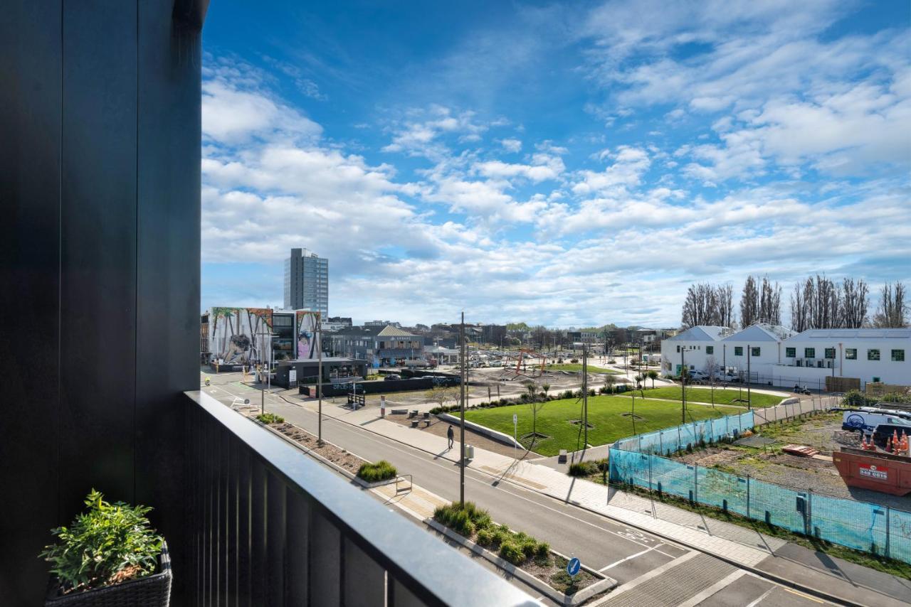 Top Floor Luxury City Central W Sunny Balcony Christchurch Bagian luar foto
